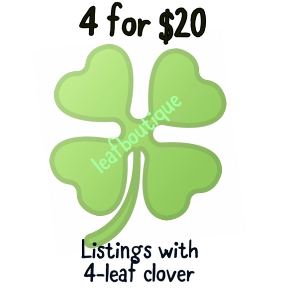 4 for $20 🍀CLOSEOUT🍀 - Picture 1 of 1